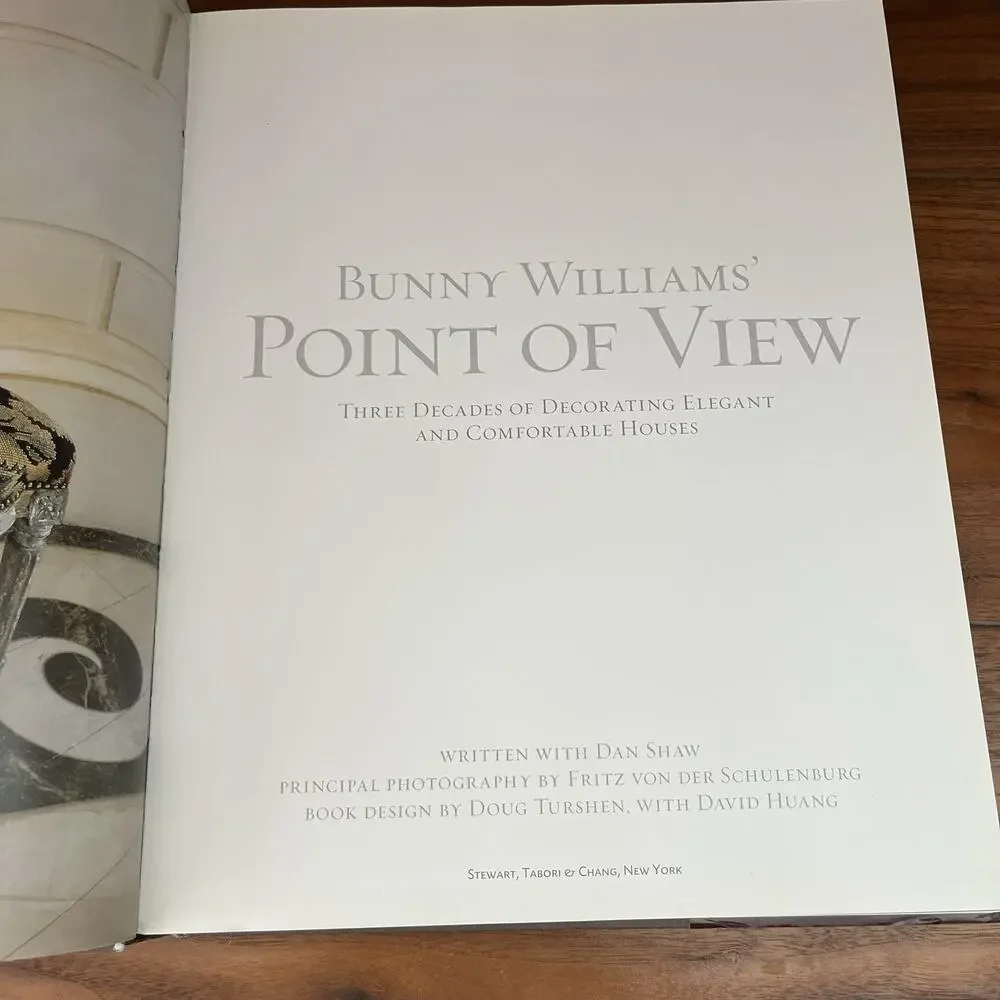 Bunny Williams' Point of View : Three Decades of Decorating HCDJ 2007